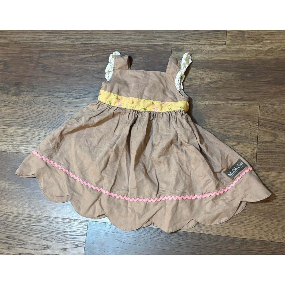 Matilda Jane Sleeveless Dress Youth Girls Size 4